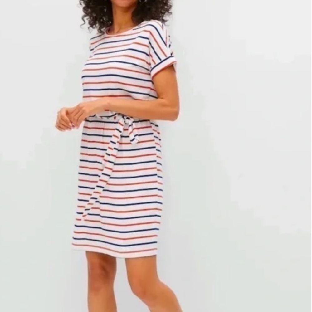 Banana Republic Stripe T-Shirt Dress Size large